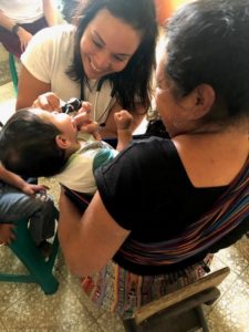 Cindy served as a preceptor for nursing students and helped run a medical clinic at San Lucas Toliman in Guatemala
